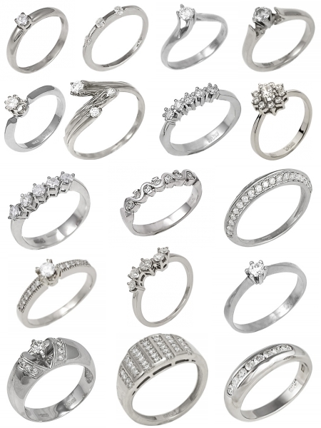 Кольца с бриллиантами на Shop.JewelGold.ru