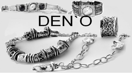 Серебряные украшения Deno