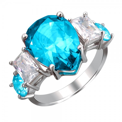 Серебряное кольцо на Shop.JewelGold.ru