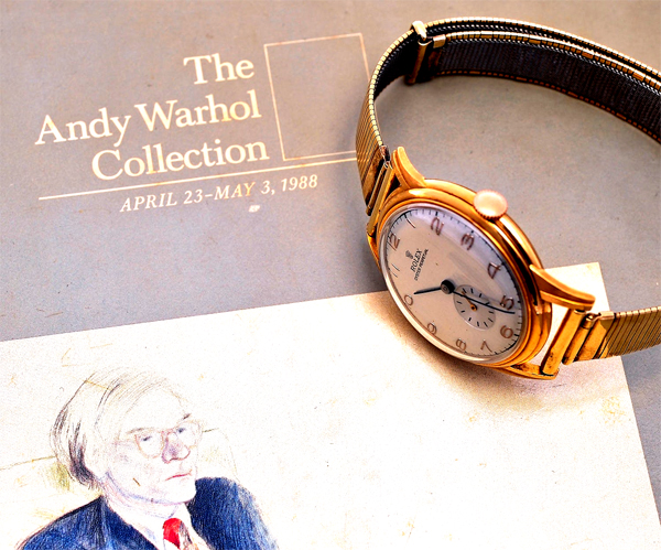 Часы от Andy Warhol